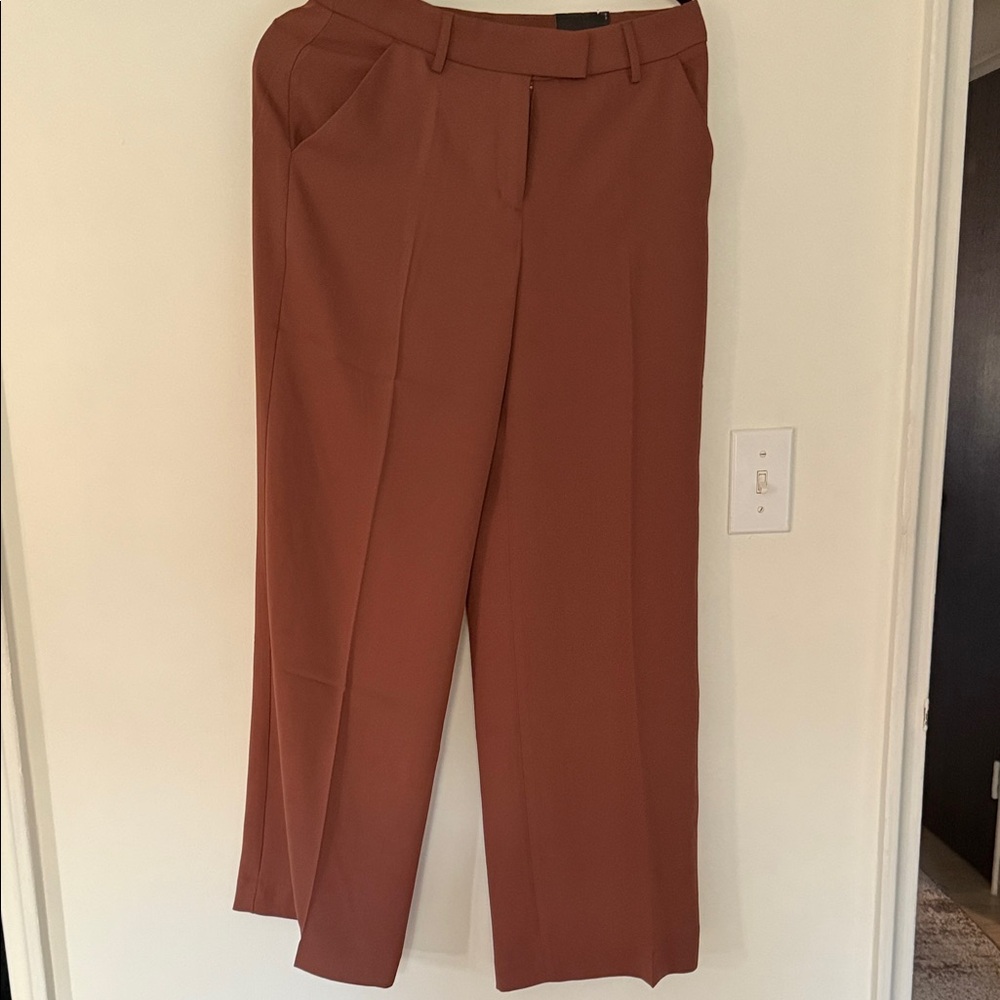 Express Rust Boot Cut Pants